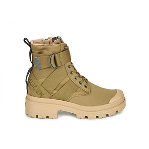 Palladium Tan Combat Boots